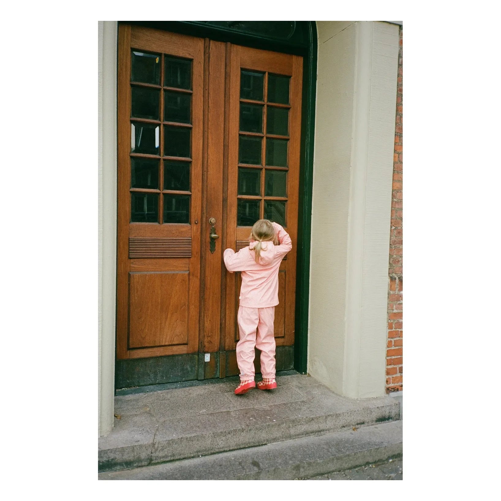 Flöss - Misty Strawberries Rain Boots | Red