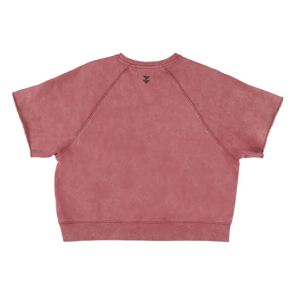 Sisters Department - Violette organic cotton sweatshirt | Burgundy