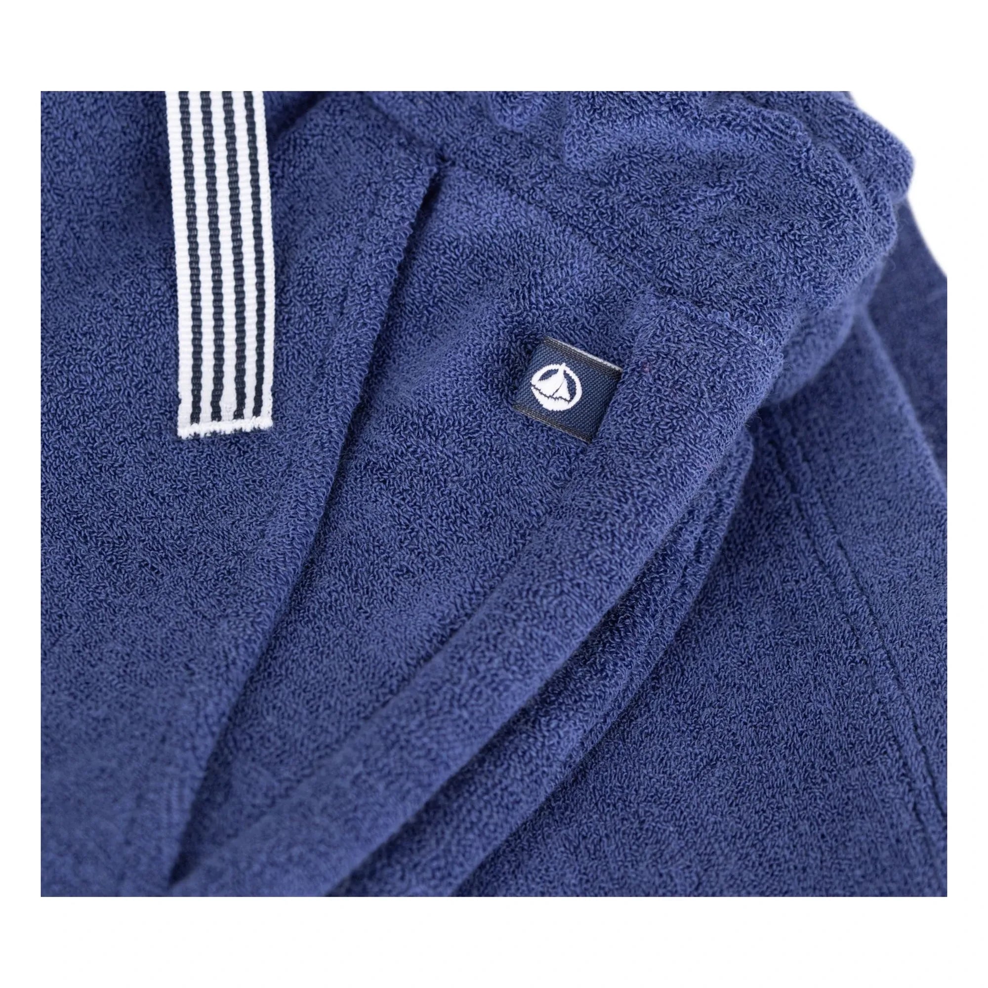 Petit Bateau - Uni Frottee Bermuda Shorts | Marineblau