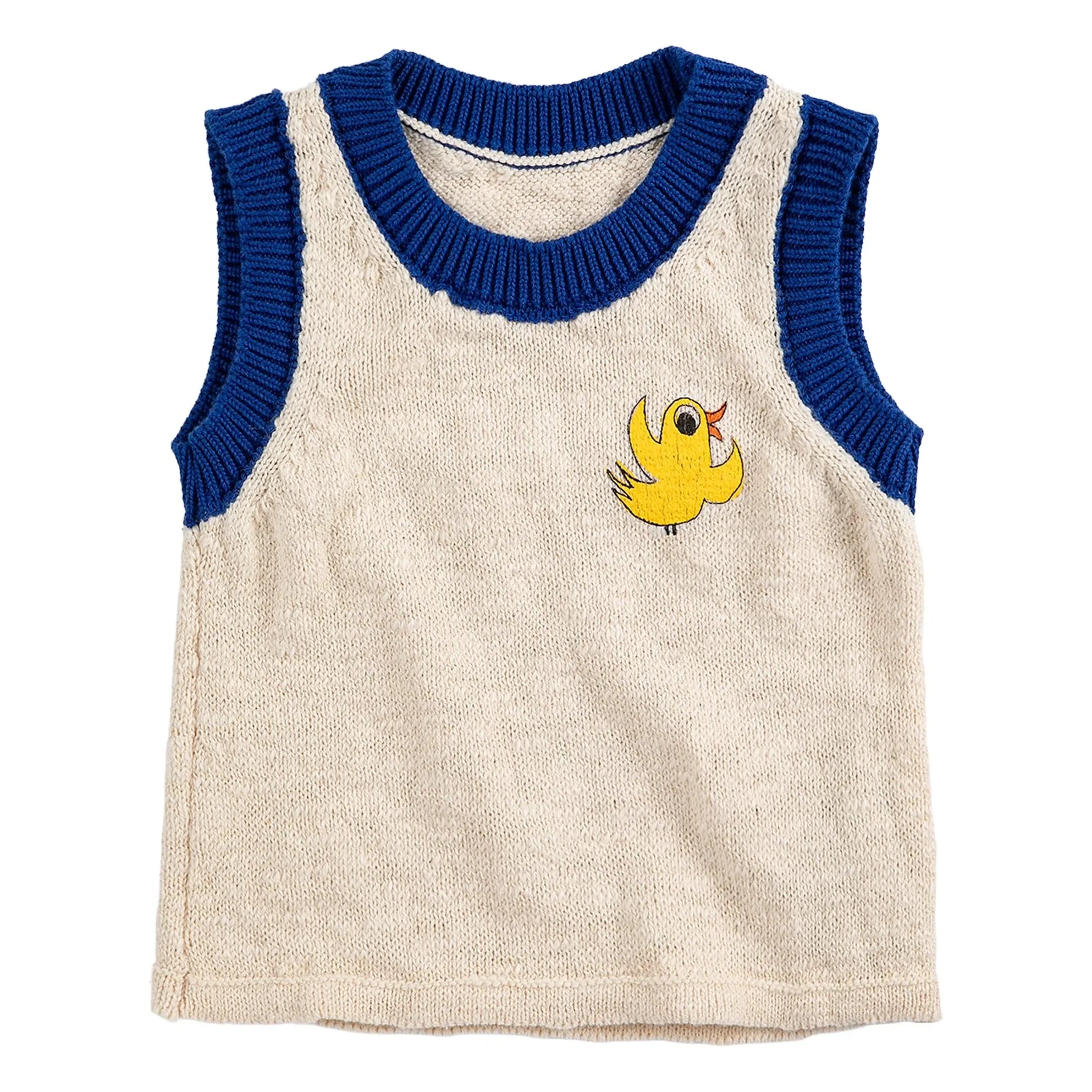 Bobo Choses - Oiseau Maille Tank Top | Ecru