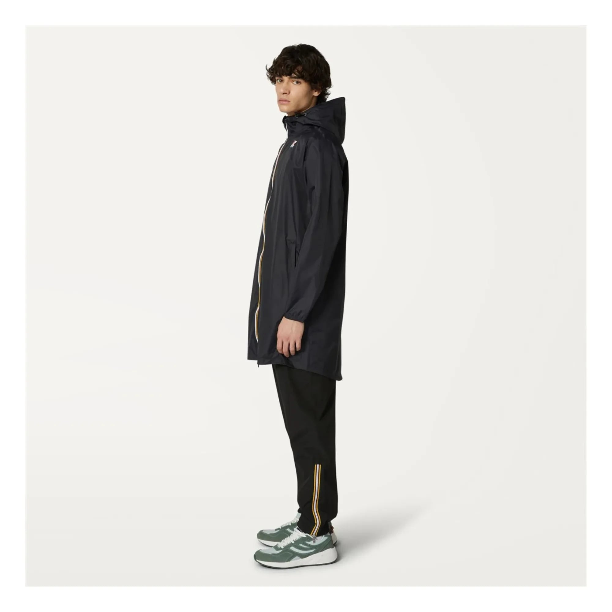 K-way - Le Vrai Effeil Wasserdichter Windbreaker - Erwachsenenkollektion | Schwarz