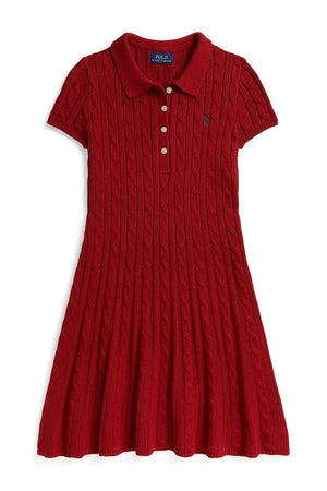 Polo Ralph Lauren pamuklu kloş elbise