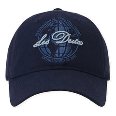 Les Deux - Globe Logo hat | Midnight blue