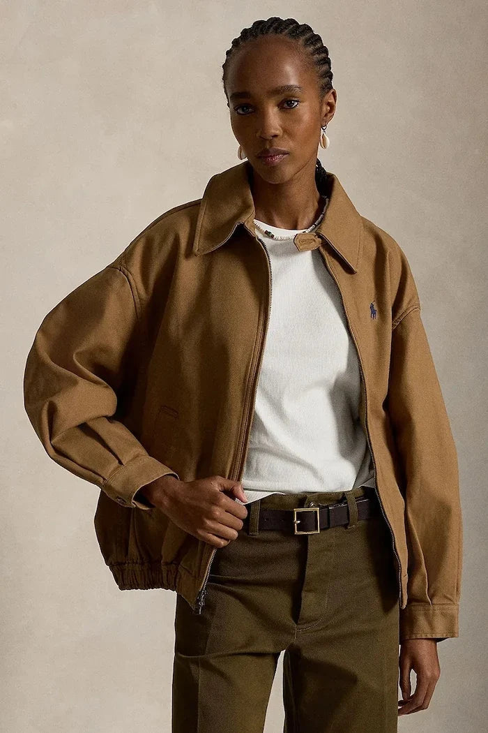 Polo Ralph Lauren Kadın Pamuklu Oversize Ceket