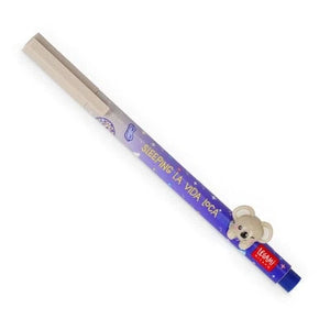 Legami - Stift mit "Sleeping la Vida Loca" Koala Tierfigur - Süße Freunde
