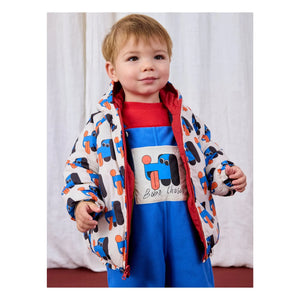 Bobo Choses - Wende-Baby-Regenmantel aus recycelten Fasern | Blau