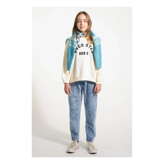 Piupiuchick - Rock Star Bio-Baumwoll-Sweatshirt | Ecru