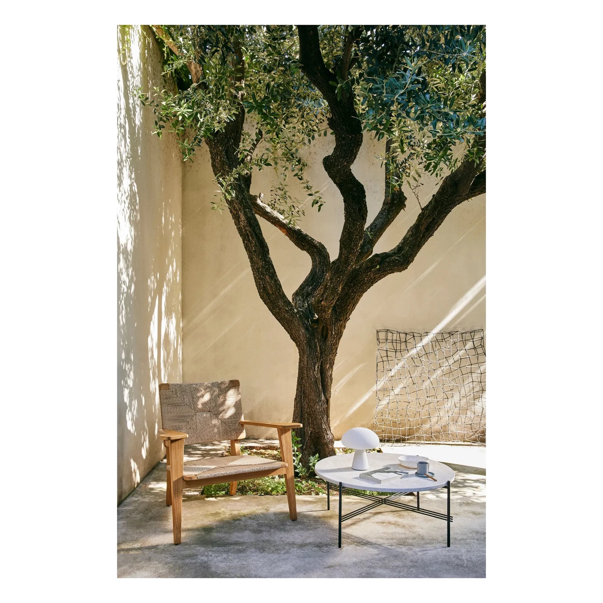 Gubi - F-Chair Outdoor Lounge Chair, Marcel Gascoin
