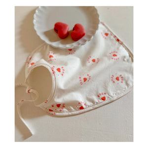 Rose in April - Bib Anna Boum Boum | White