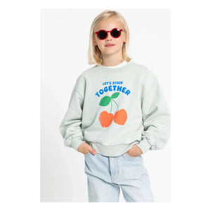 Hundred Pieces - Alba Bio-Baumwoll-Sweatshirt | Celadon