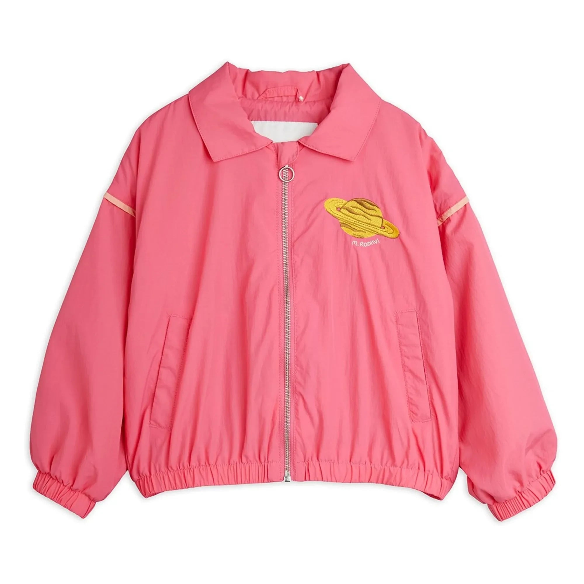 Mini Rodini - Planet Geri Dönüştürülmüş Elyaf Bomber Ceket | Pembe