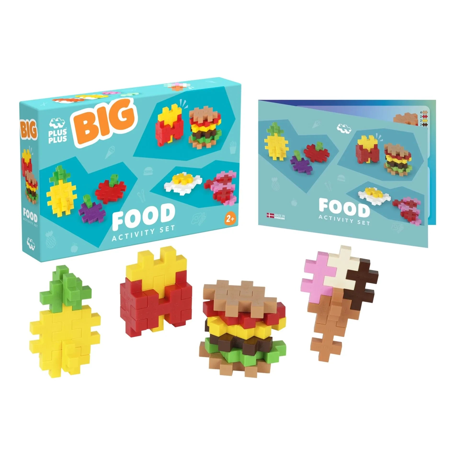 Plus-Plus - Foodies aktivite kutusu - 40 parça