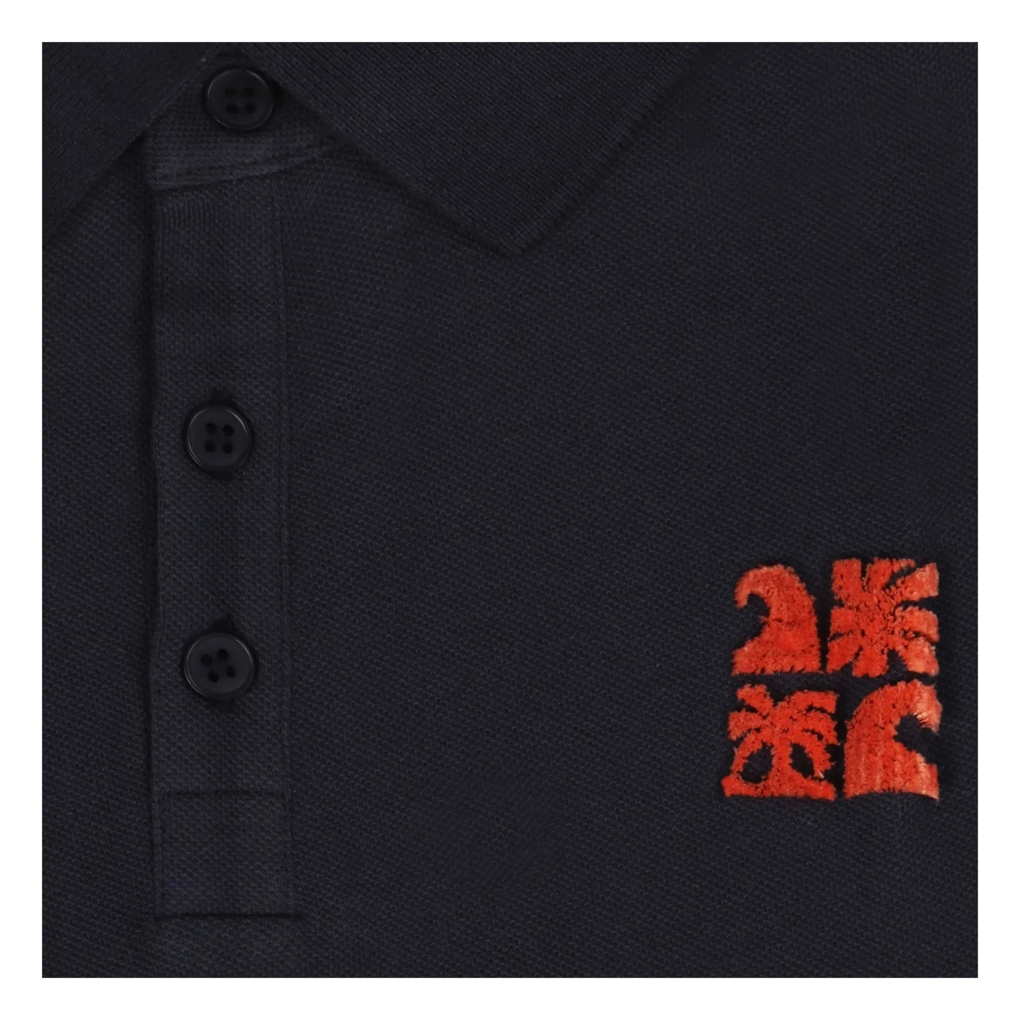 Tumble N'Dry – Polo Loix Bio-Baumwolle | Dunkelblau