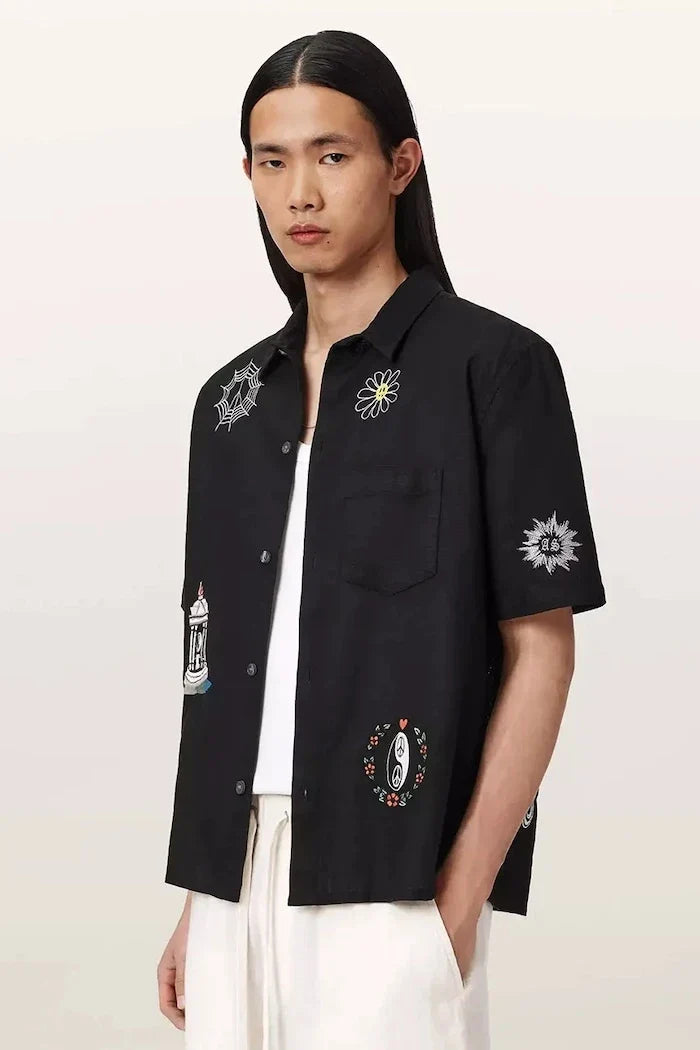 Leinen AllSaints KARLTON Hemd