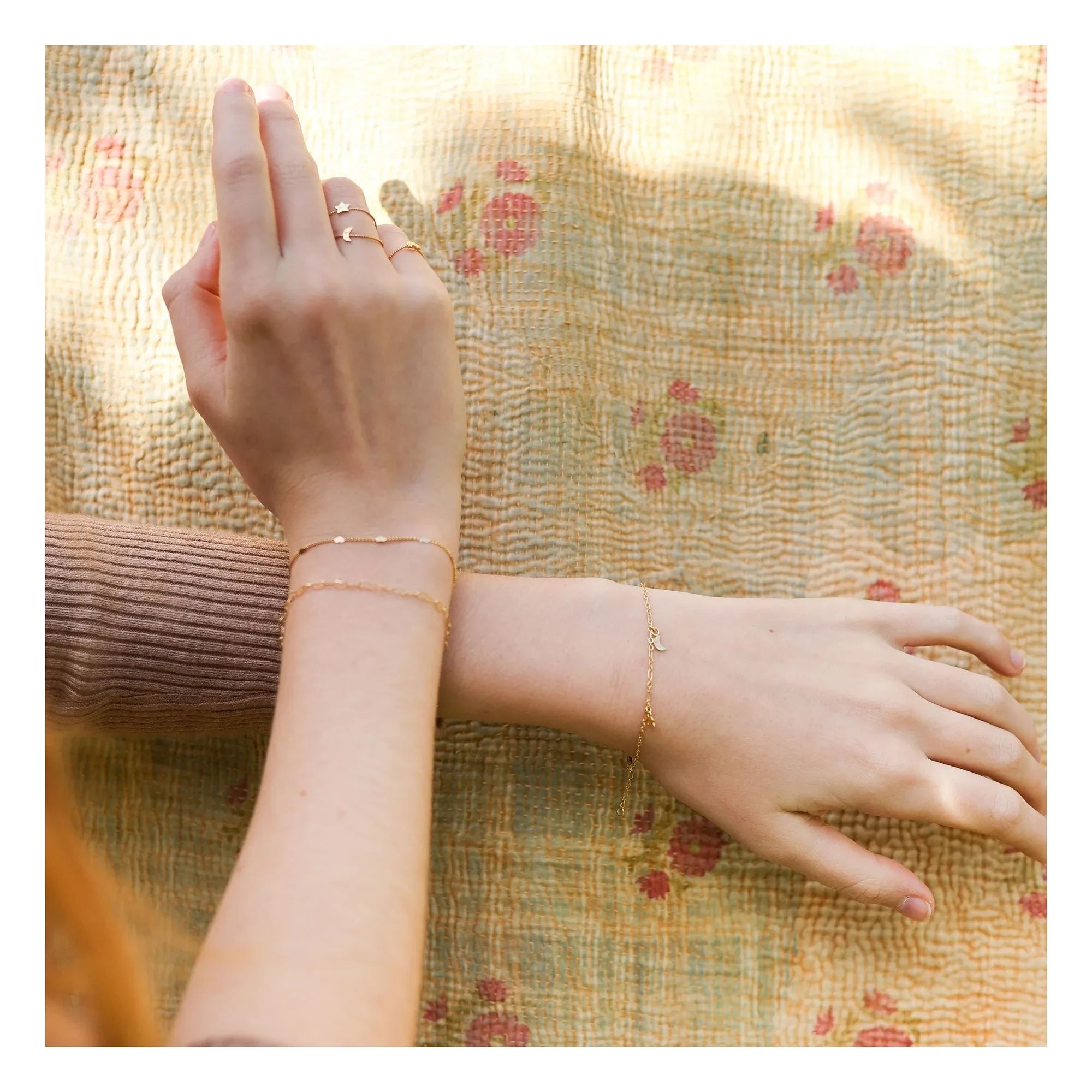 Adorabili - Herz-Kettchen-Armband | Gold