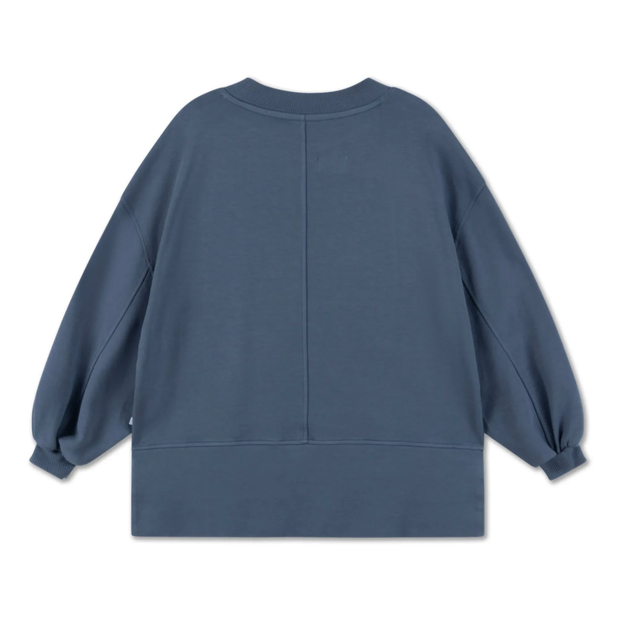 Repose AMS - Box-shaped Organic Cotton Sweatshirt | Charcoal Gray
