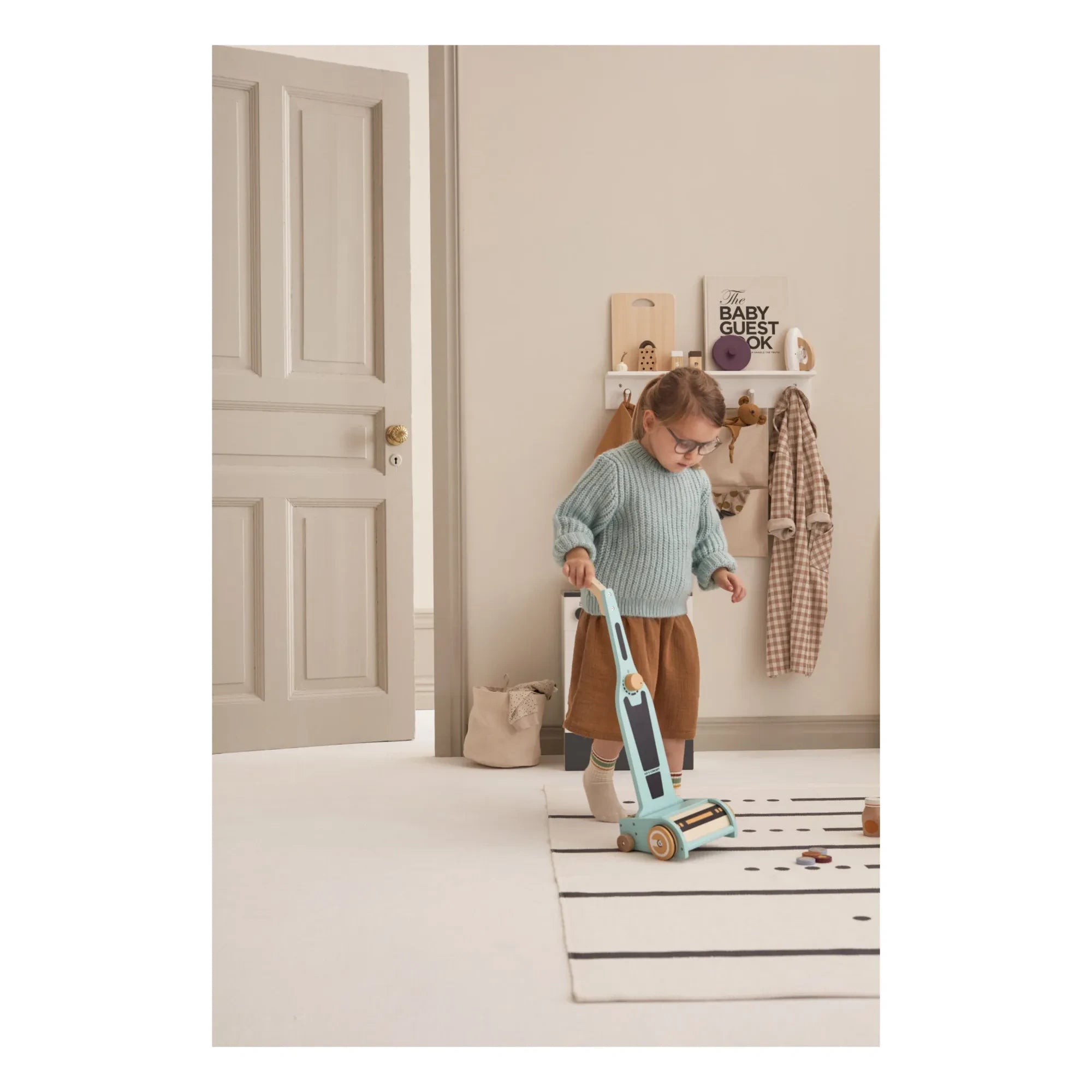Kid's Concept - Ahşap Elektrikli Süpürge
