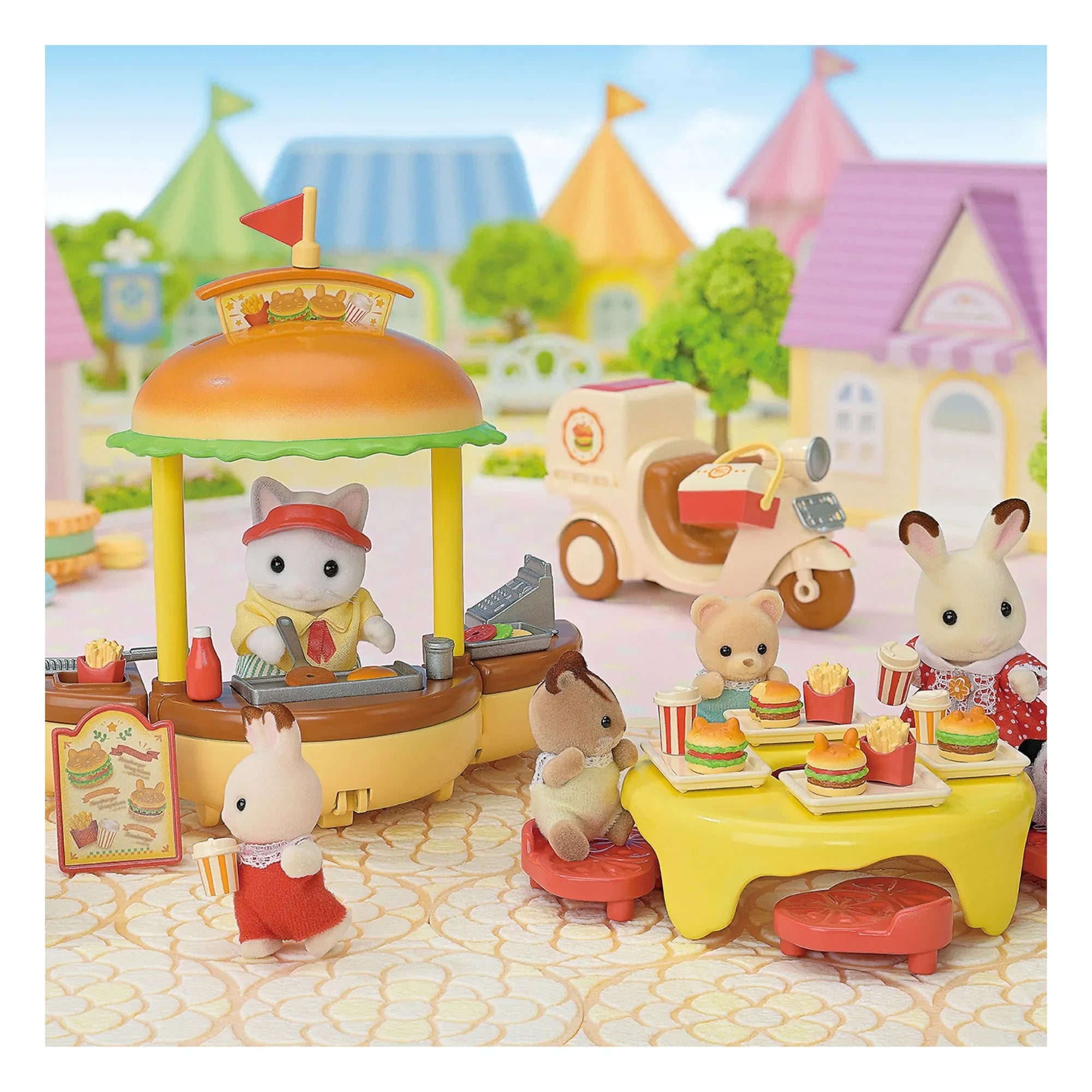 Sylvanian Families - Hamburger Tezgahı