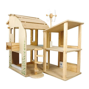 Plan Toys - Çevre dostu mobilyalı oyuncak ev