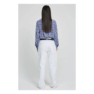 Laurence Bras - Annie Baumwollbluse | Blau
