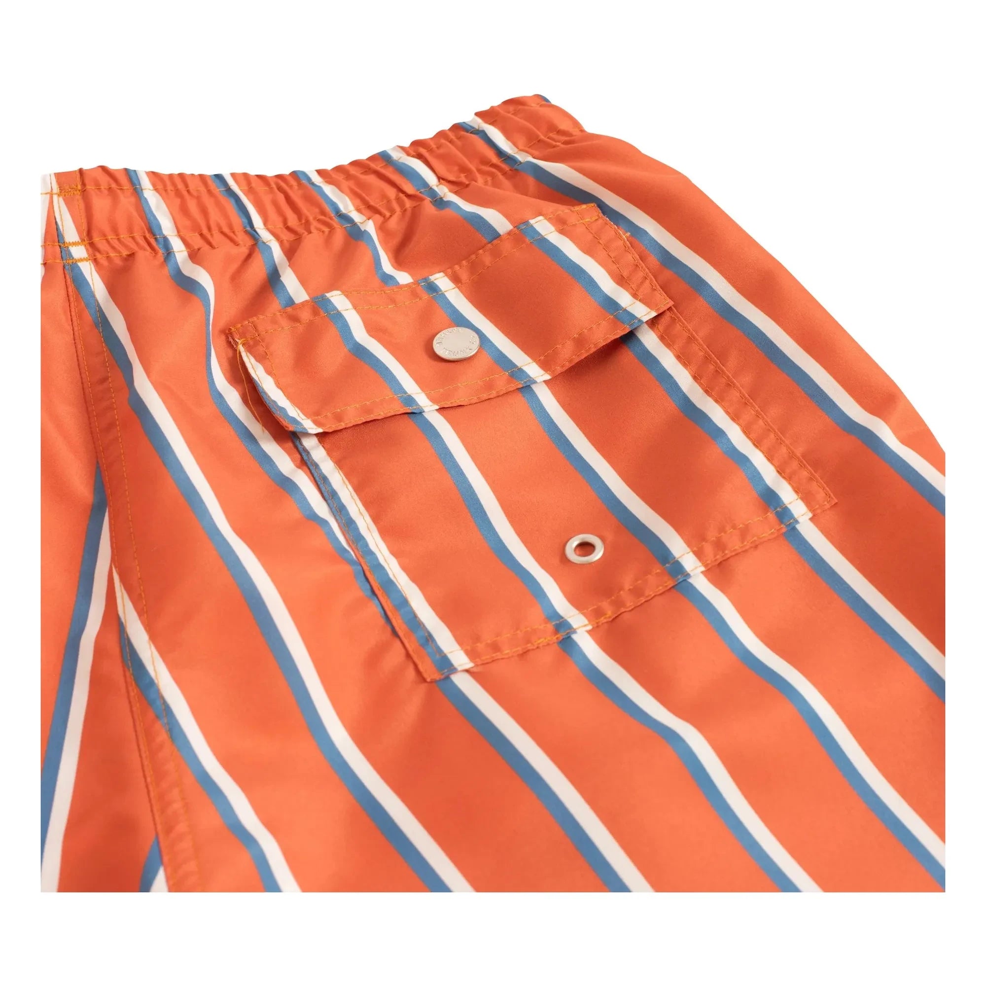 Bather – Gestreifte Badeshorts | Orange