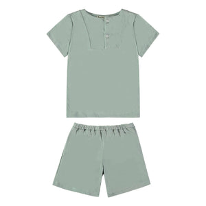 Risu Risu - Sonio Organik Pamuklu Pijama Şortu | Turkuaz