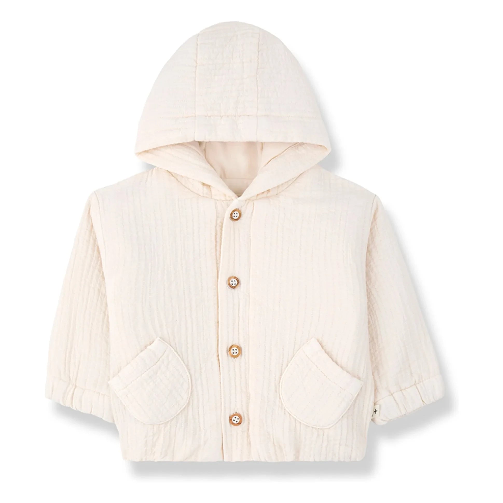 1+ in the family - Serifos Hooded Jacket | Ecru