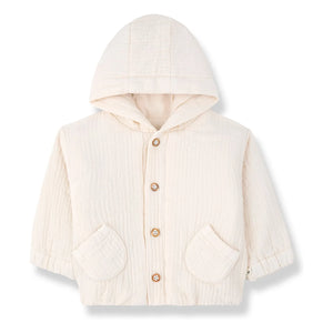 1+ in the family - Serifos Hooded Jacket | Ecru