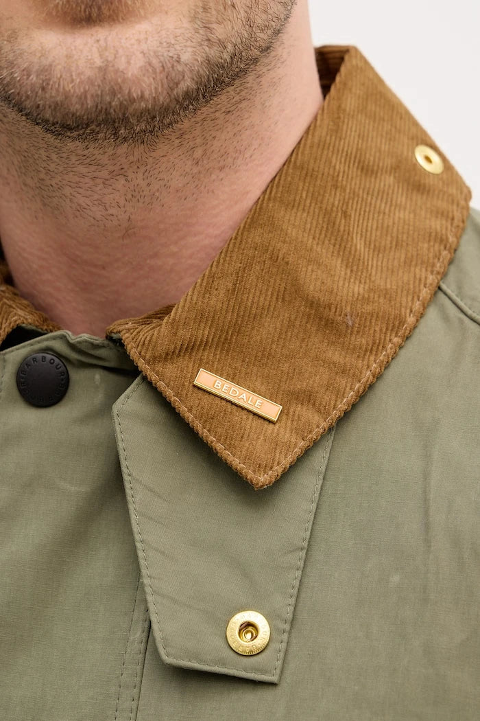 Barbour pamuklu erkek geçiş ceketi Bedale
