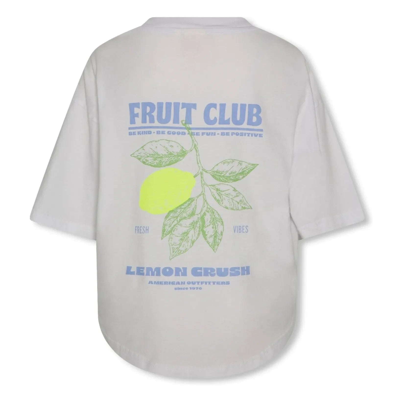 AO76 - Oversize T-Shirt True Fresh Geri Dönüştürülmüş Pamuk | Beyaz