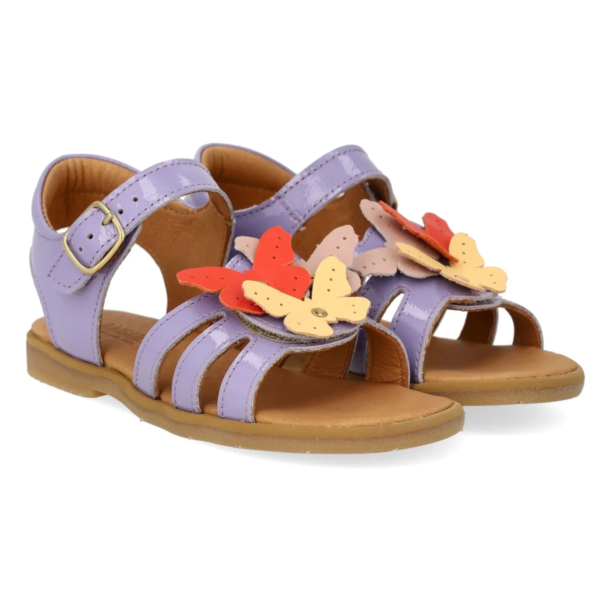Angulus - Butterfly sandals | Lilac