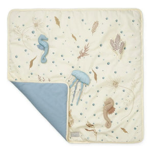 Glass Glass - Sea Garden play mat | Blue