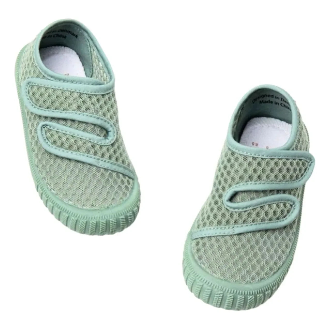 Grech & Co - Scratch Play Recycled Fiber Sneakers | Pale Green
