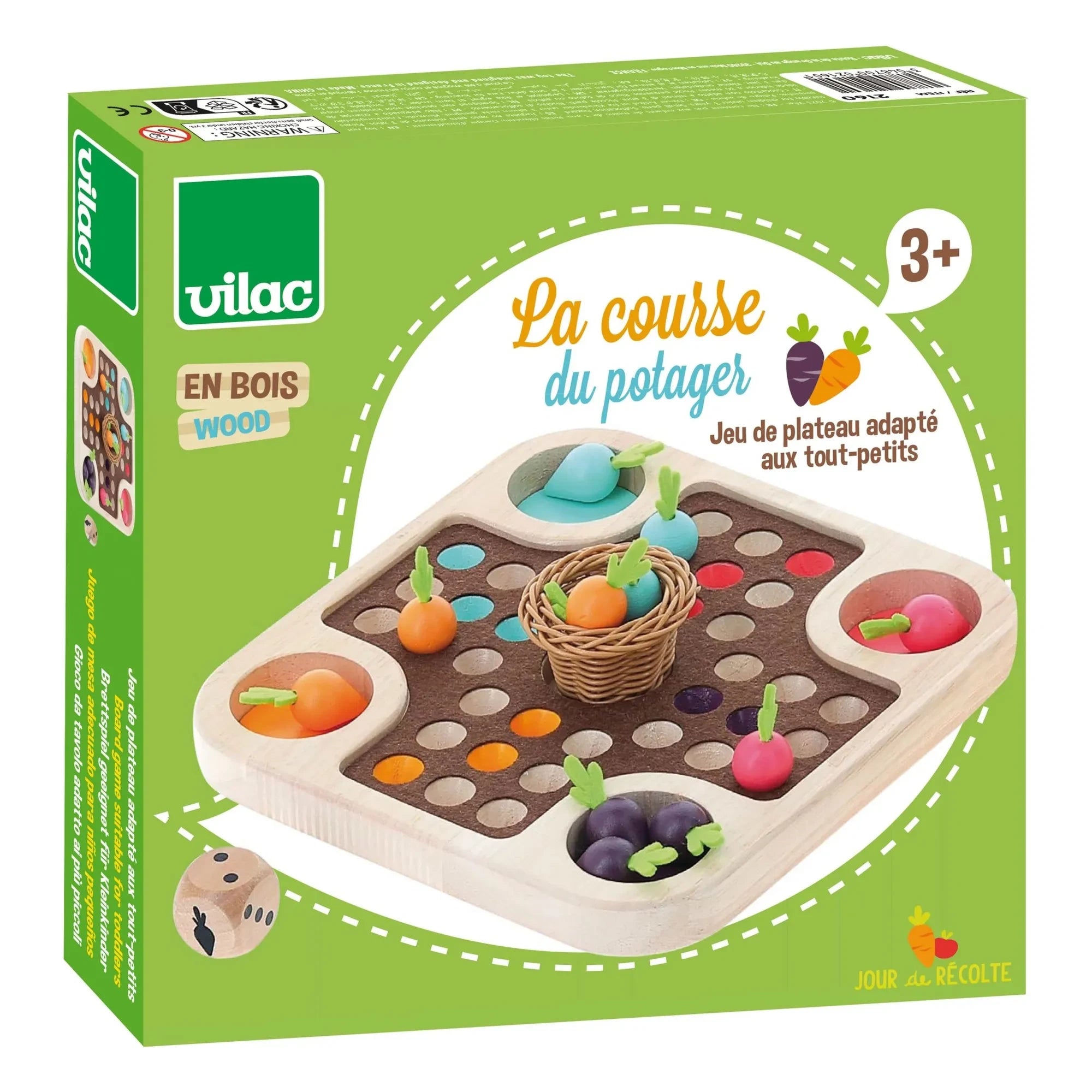 Vilac - La course du potager - The game of little horses