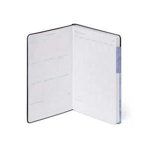 Legami - Punktkariertes Notizbuch mit monochromem Softcover - Cosmic Lilac - My Defter