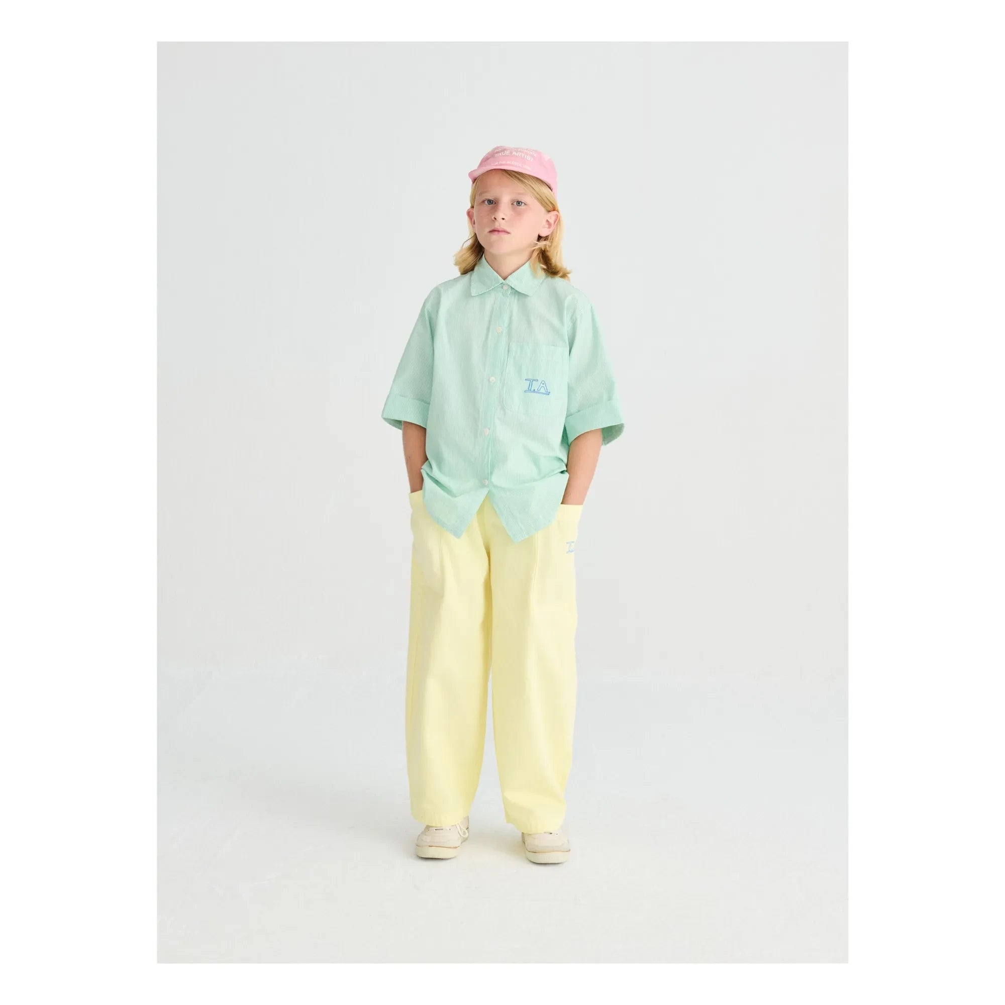 True Artist - Striped Shirt No.6 | Green