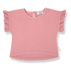 1+ in the family - Volants Campanet T-Shirt | Dust Pink