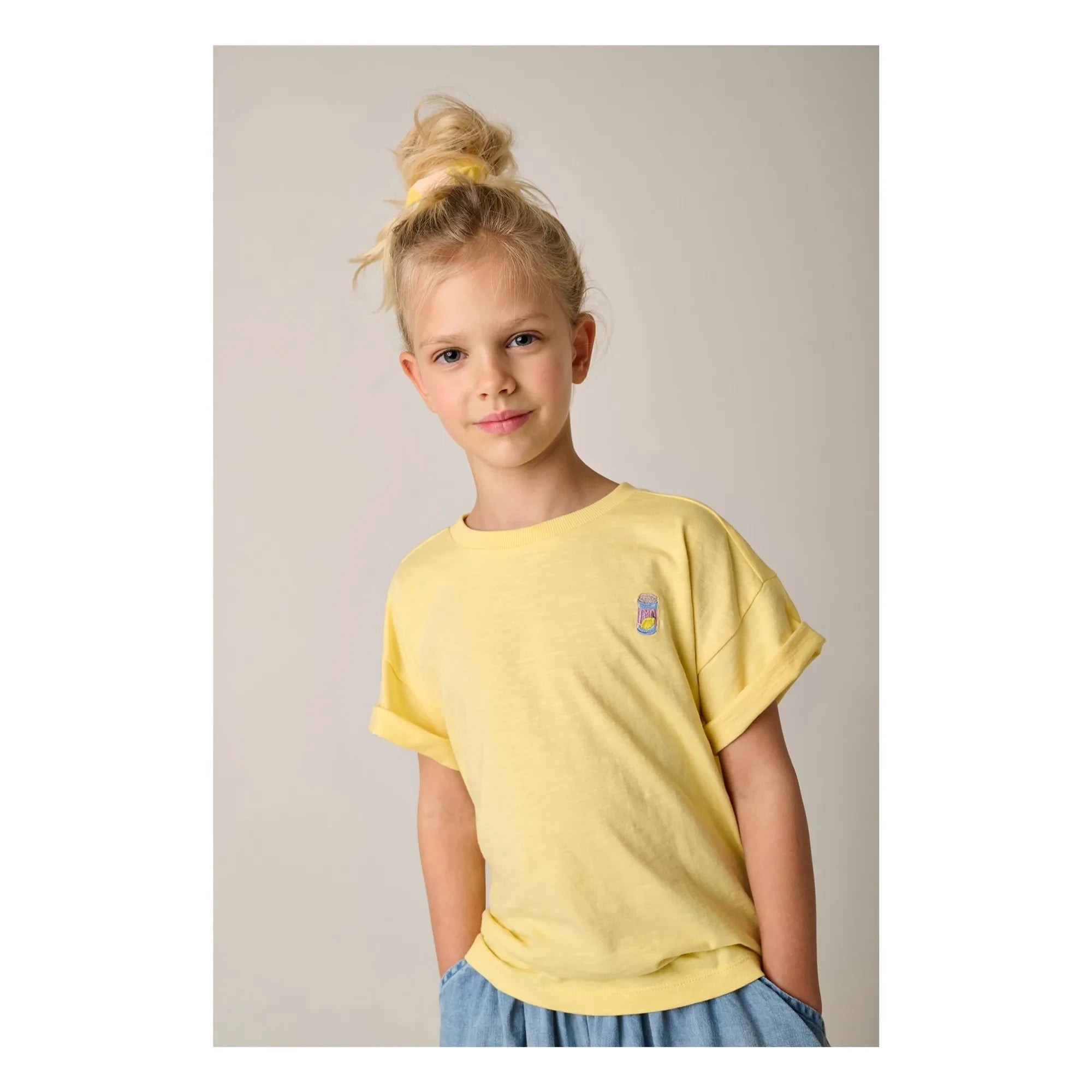 Tumble N'Dry - Oversized Lemon T-shirt Organic Cotton | Yellow