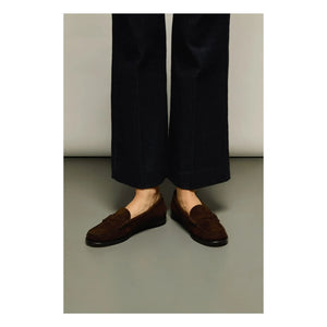 Augusta - Zoé Süet loafer | Kahverengi