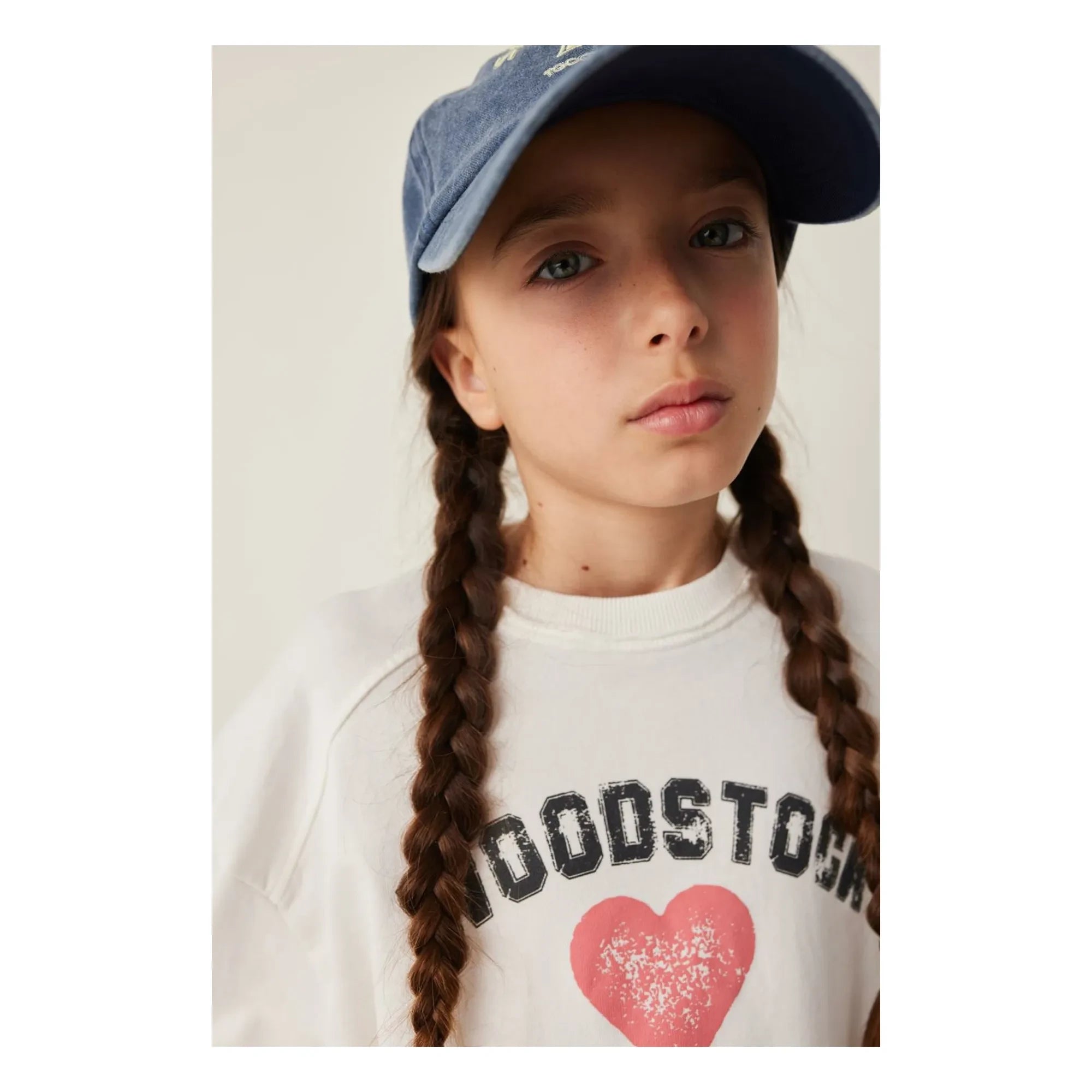 Tocoto Vintage - Woodstock Kalp Sweatshirt | Beyaz