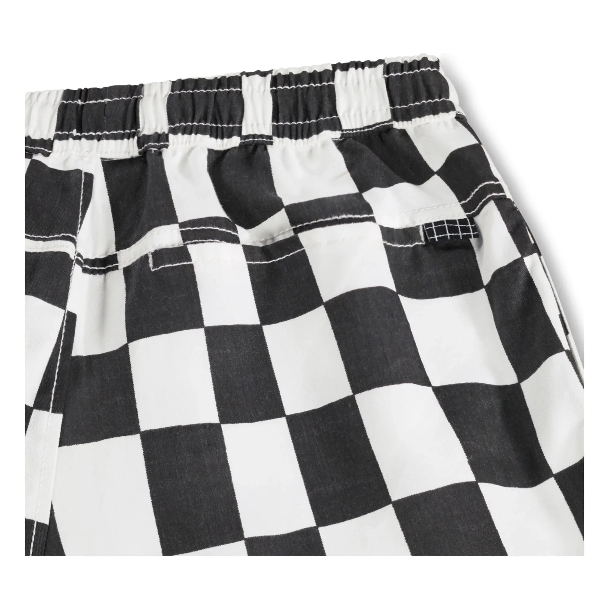 Molo - Arrow Damier Shorts aus Bio-Baumwolle | Schwarz