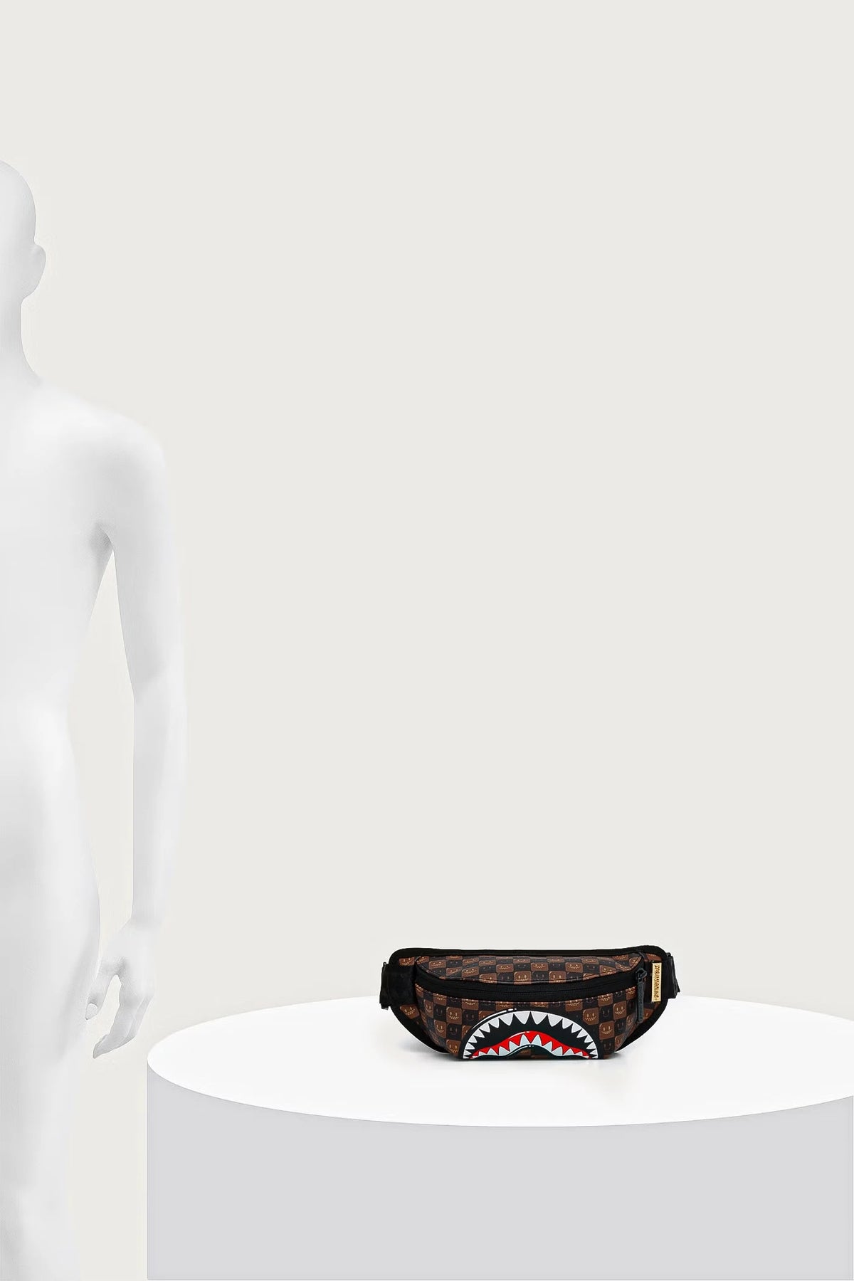 Sprayground - Paris’teki Köpek Balıkları Kahverengi Bel Çantası 910B9309NSZ