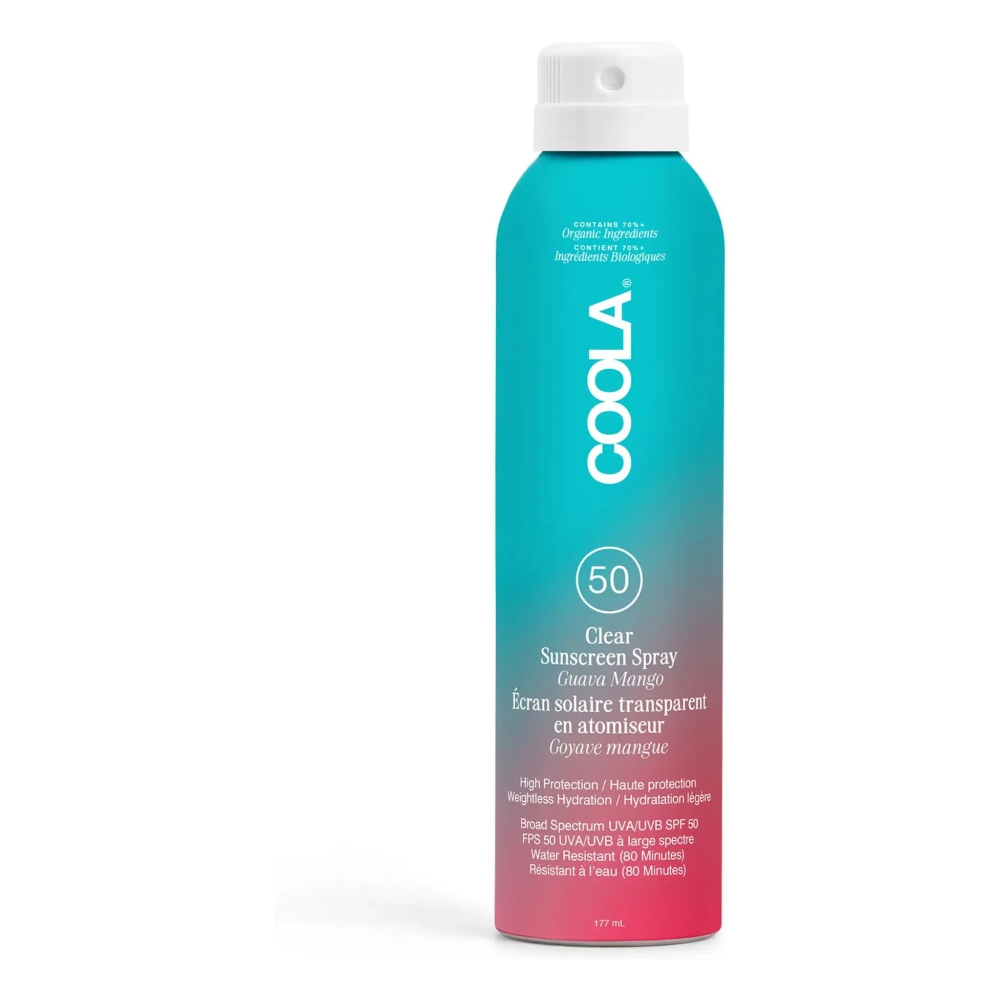 Coola - Guava Mango Şeffaf Güneş Spreyi SPF 50 - 177ml
