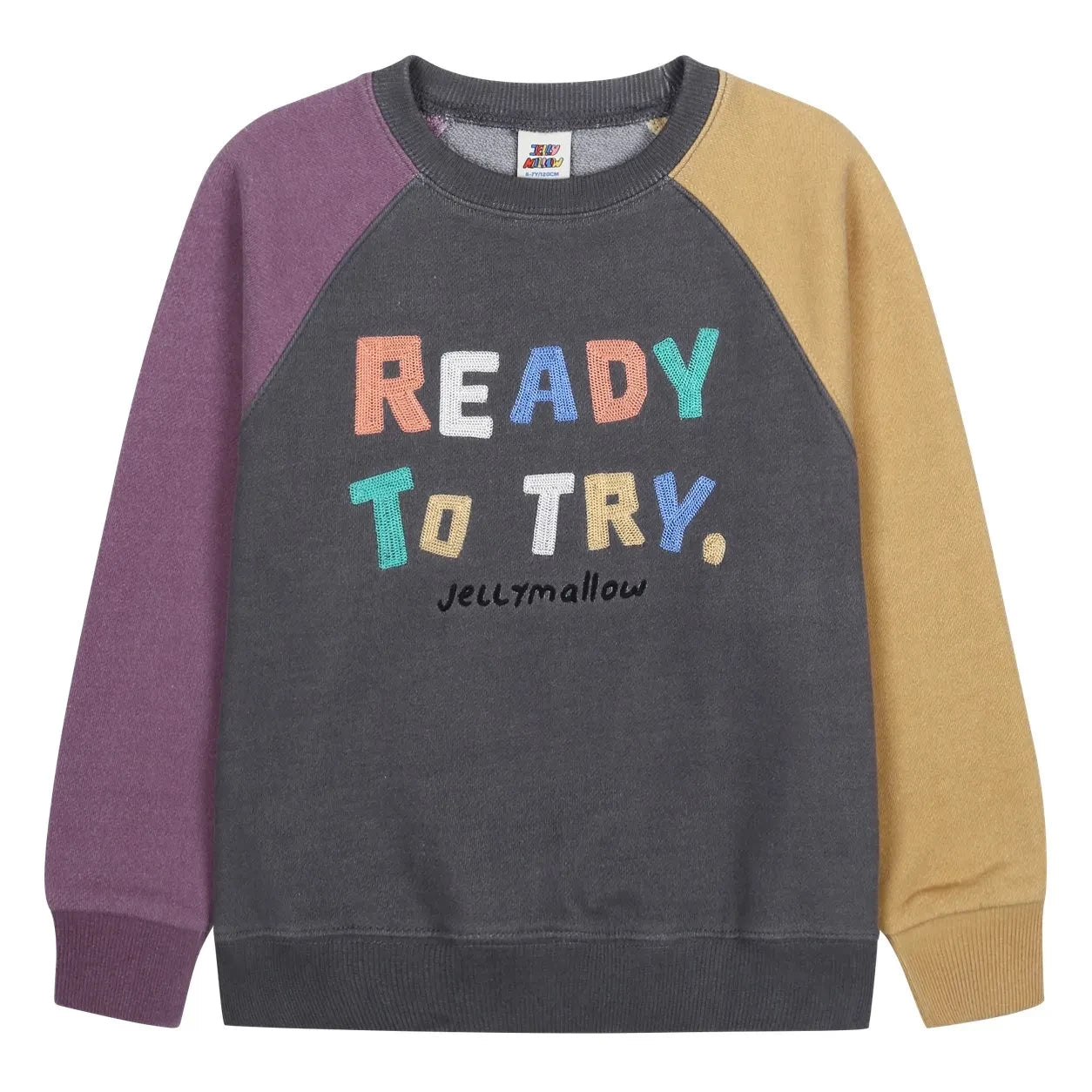 Jelly Mallow - Tragefertiges Sweatshirt | Kohlegrau
