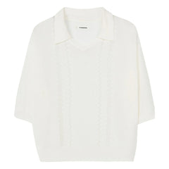 Cordera - Knit Polo | White