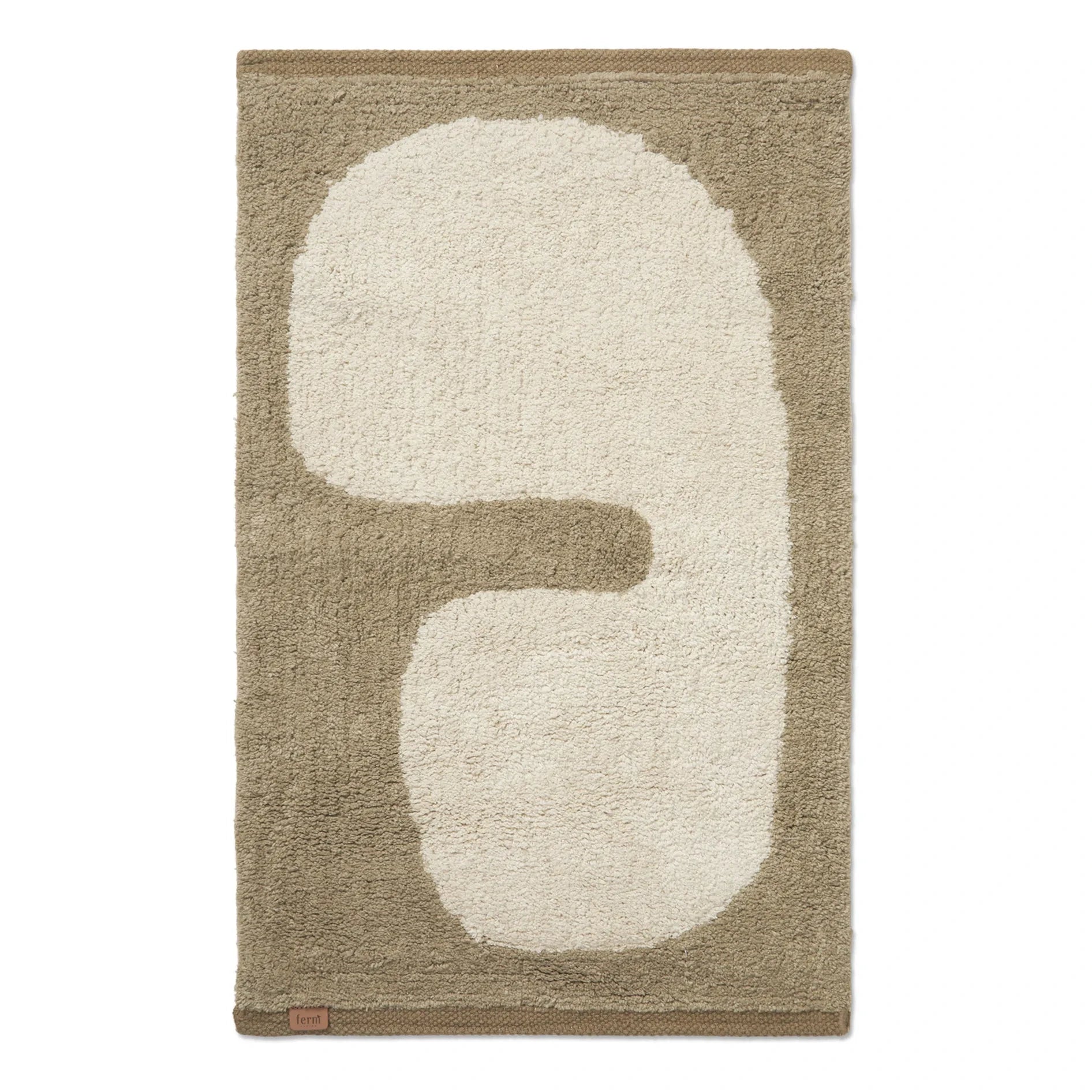 Ferm Living - Lay Banyo Paspası | Taupe Kahverengi