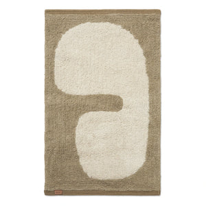 Ferm Living - Lay Banyo Paspası | Taupe Kahverengi
