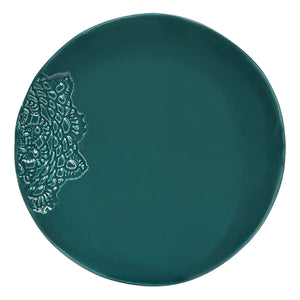 Maison Vessel - Blanca Crochet Lace Plates - Set of 2 | Jade