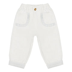 Donsje - Josefine Organic Cotton Pants | White