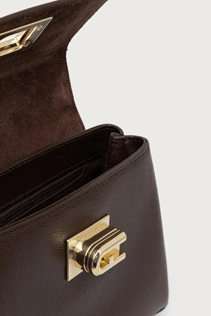 Furla kadın deri crossbody çanta 1927 Mini Top Handle